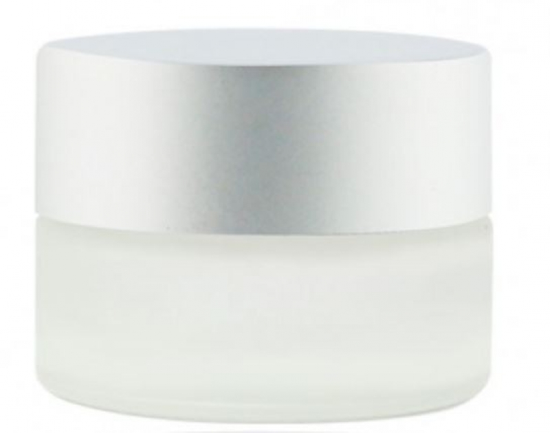 Download 5ml Clear Glass Lip Balm Jar With Silver Cap This 5ml Clear Glas PSD Mockup Templates
